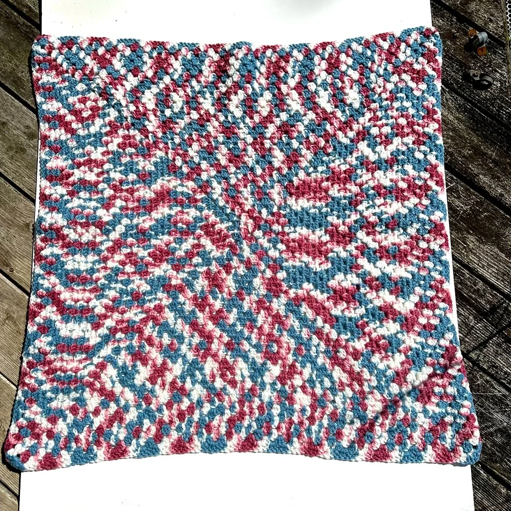 BABY AFGHAN LAP BLANKET THROW